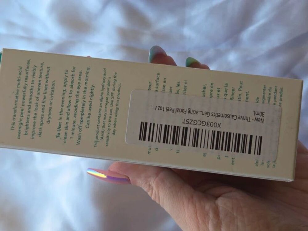 Thrive Smart Microdermabrasion 2 in 1 Instant Exfoliating Facial - Picture 12 of 13